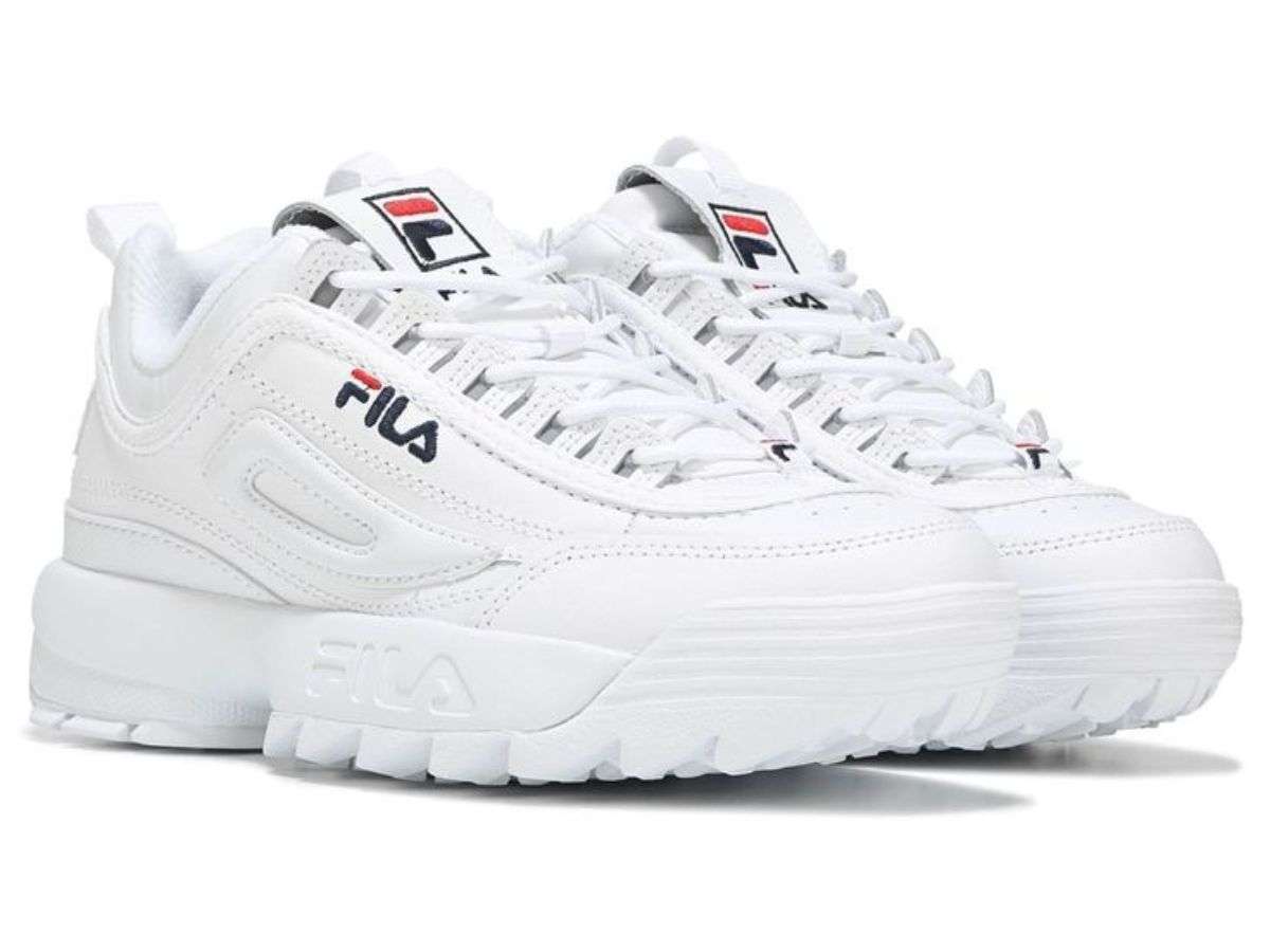 Fila Disruptor - Biểu tượng thời trang với thiết kế "đồ sộ" và cá tính mạnh mẽ.