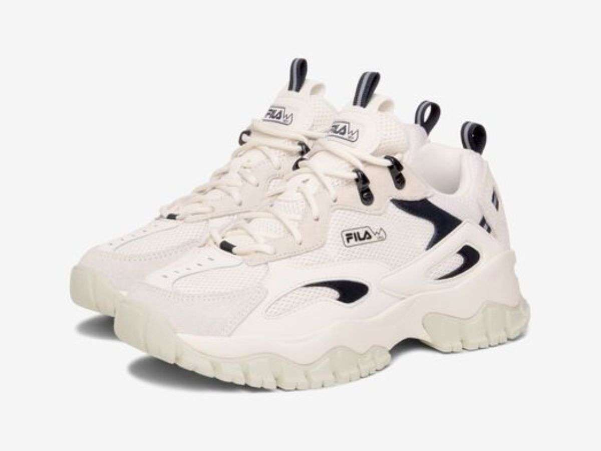 Fila Ray Tracer: Vẻ ngoài thanh thoát, kết hợp hoàn hảo giữa cổ điển và hiện đại.