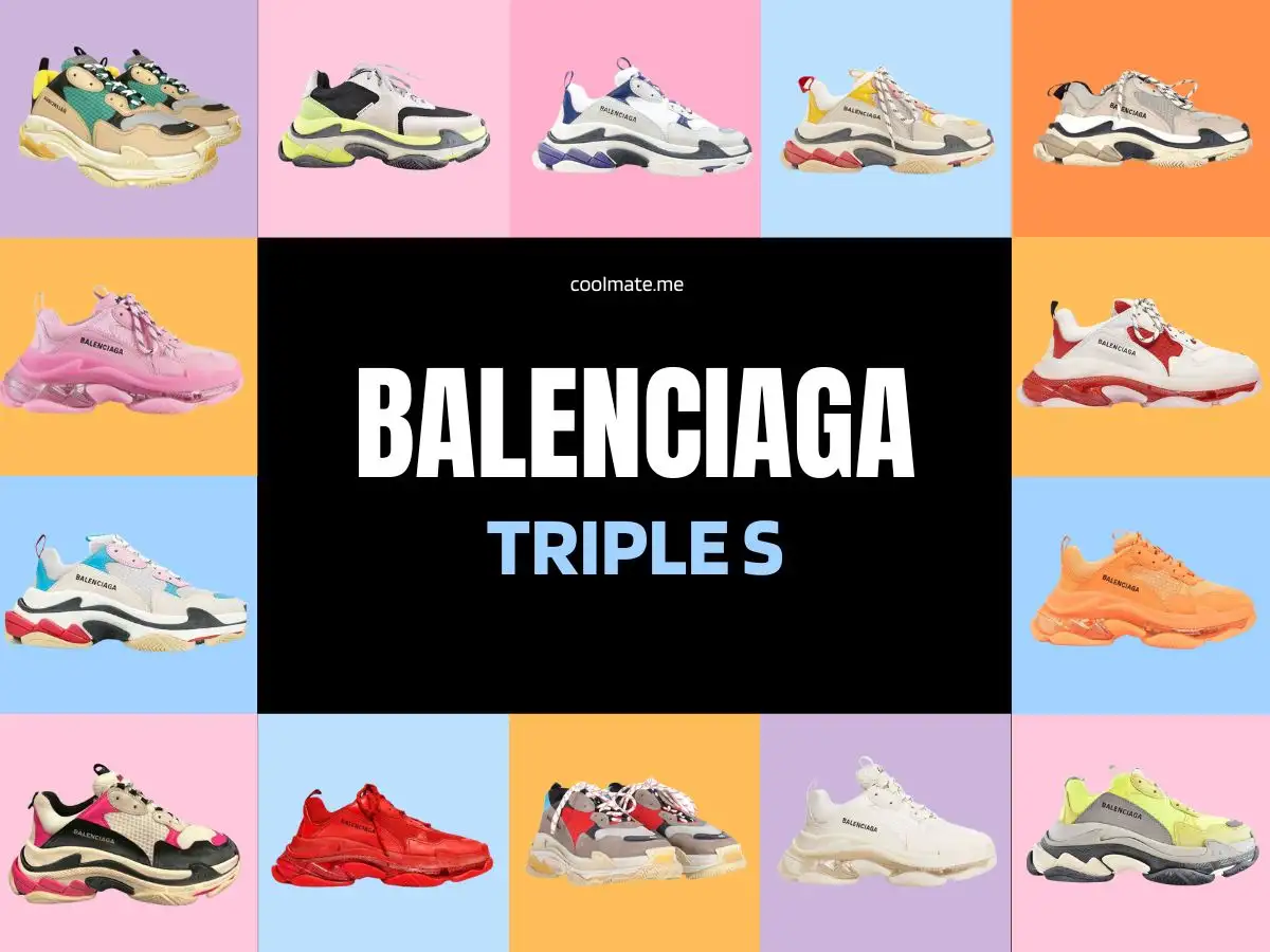 Balenciaga Triple S có đa dạng màu sắc phù hợp với cá tính của bạn