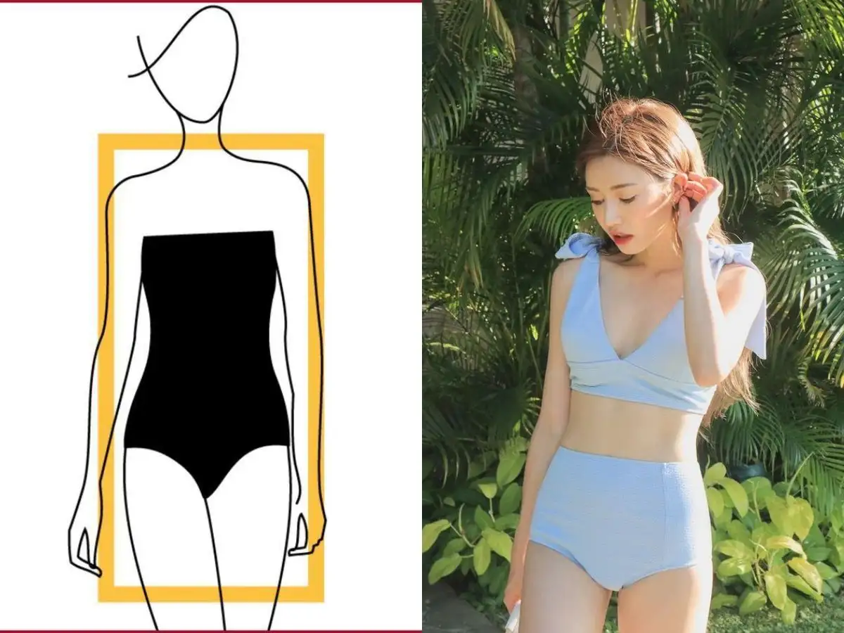 Chọn đồ bơi có chi tiết cut-out, khoét để tạo đường cong