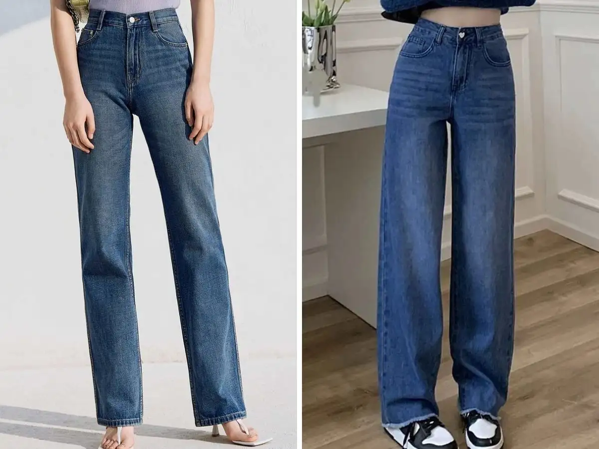 Quần straight jeans là sự lựa chọn hoàn hảo cho những cô nàng yêu thích vẻ đẹp tối giản nhưng vẫn thời thượng