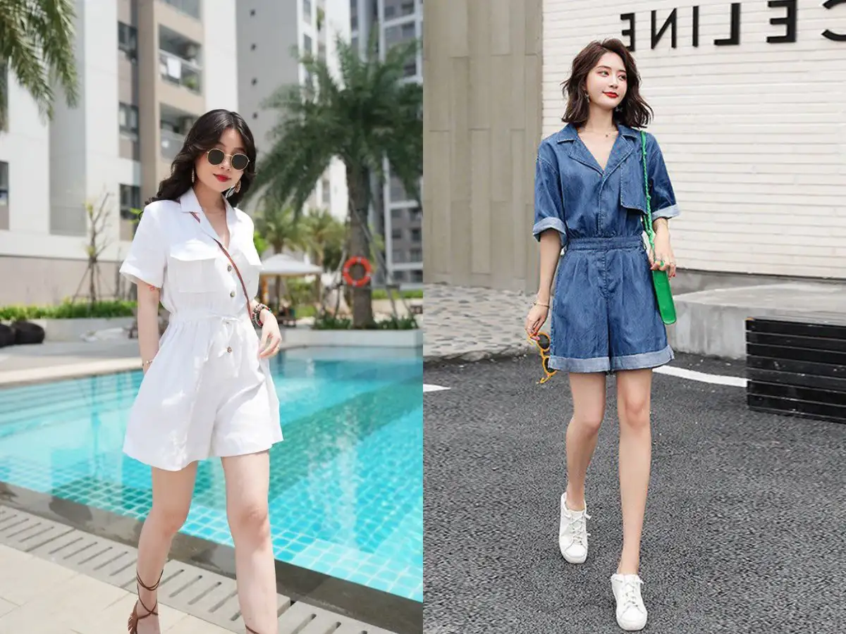 Jumpsuit ngắn vừa thoải mái vừa năng động