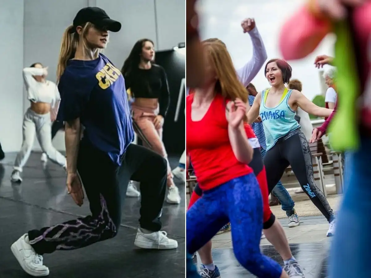 Bắt đầu tập luyện zumba