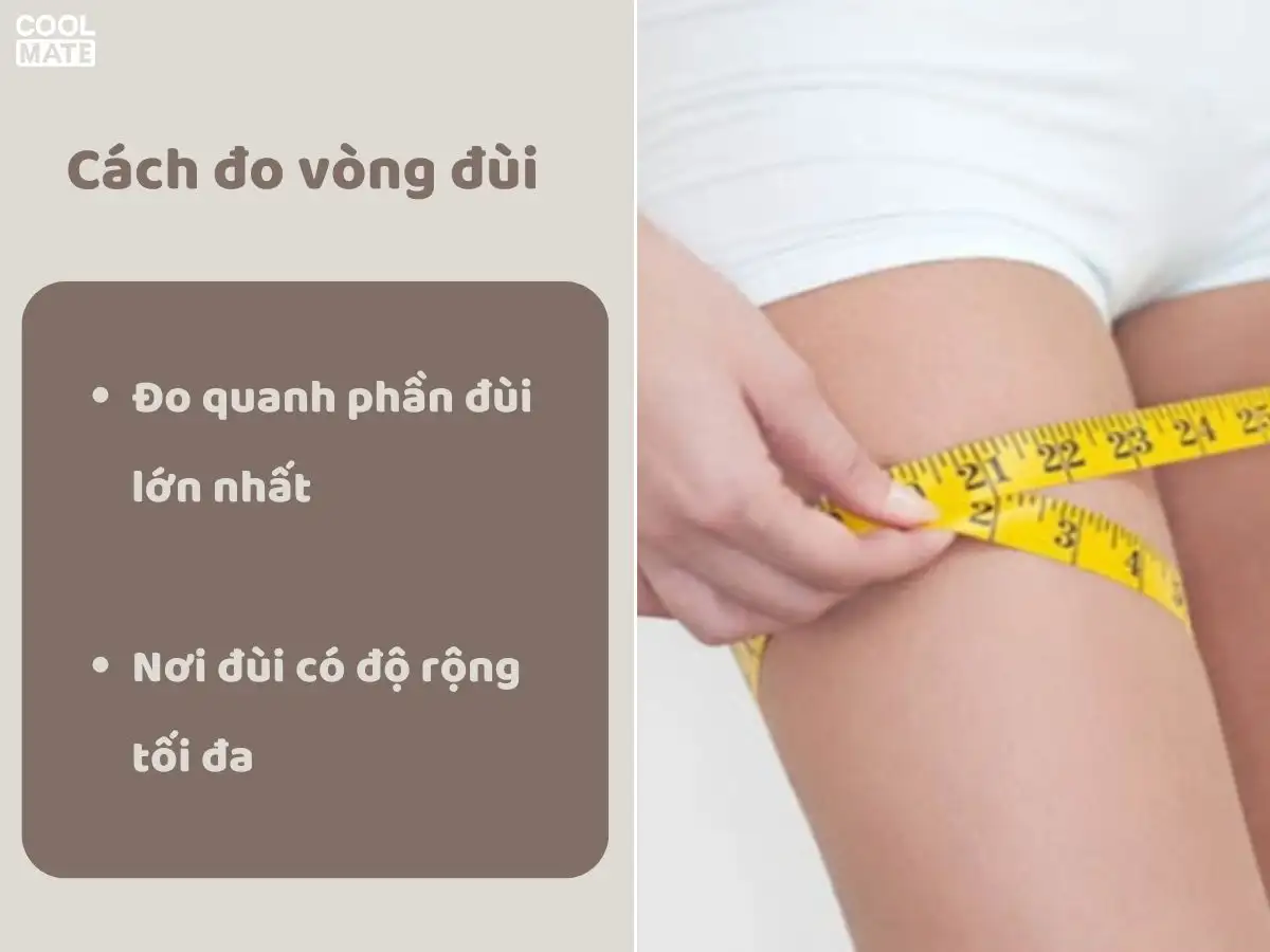 Hướng dẫn đo vòng đùi để chọn size quần legging phù hợp