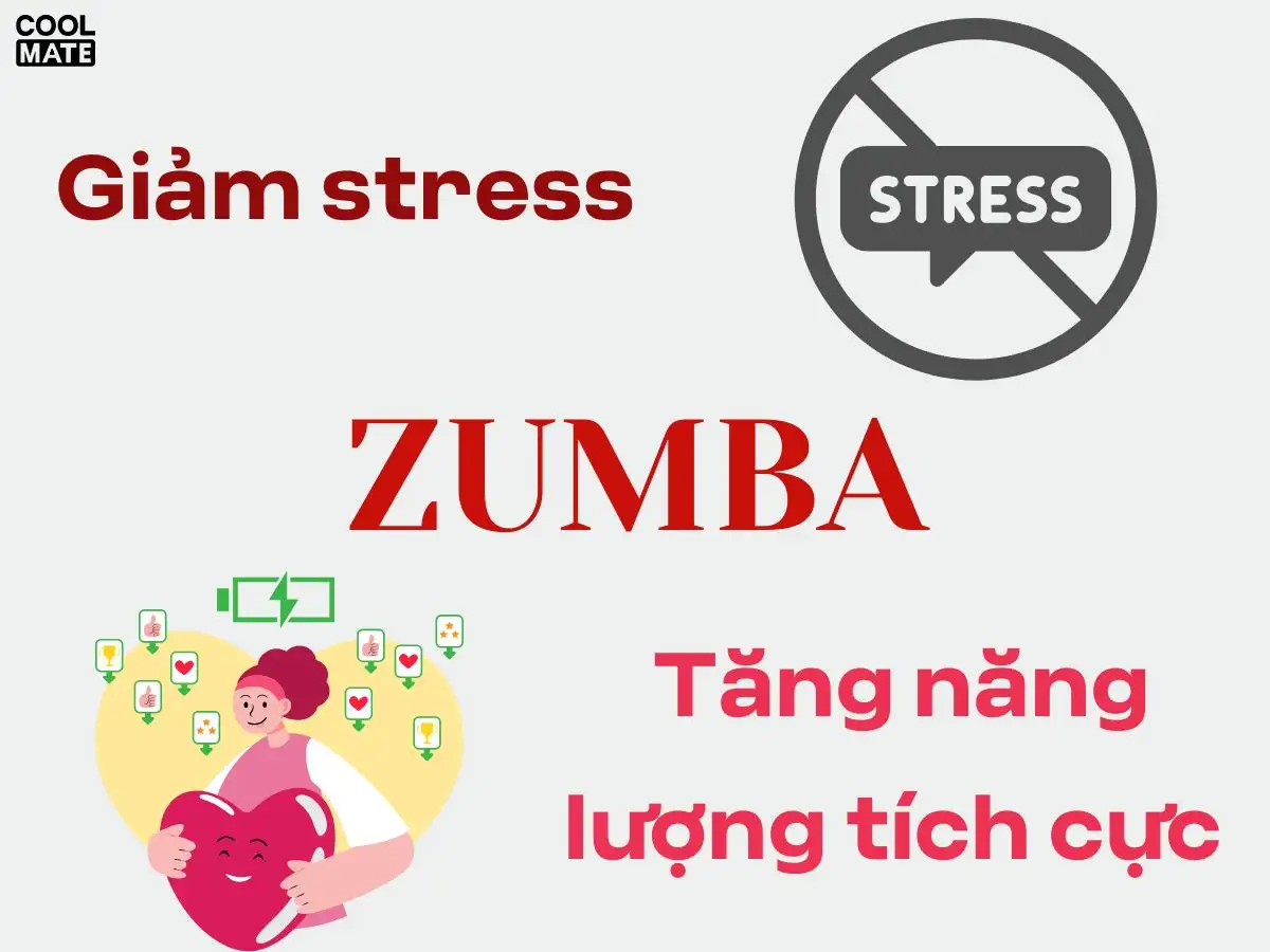 Tập zumba giúp giảm stress và tăng cường năng lượng tích cực