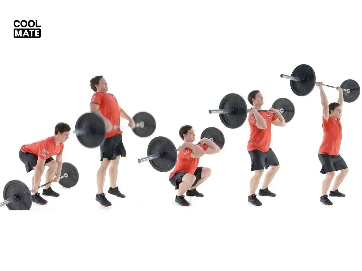 Cách thực hiện bài tập Clean and Jerk