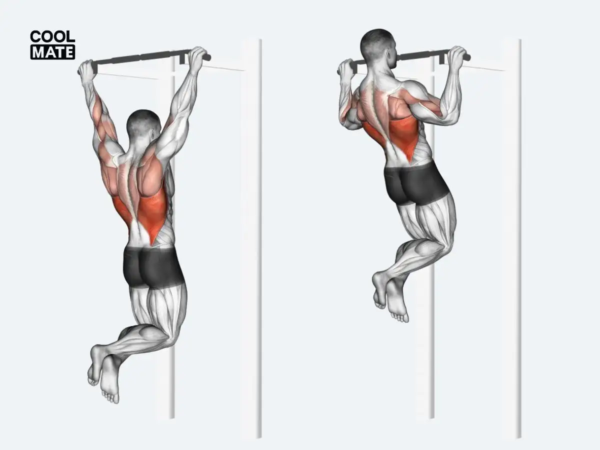 Thực hiện bài tập Pull-up/Chin-up