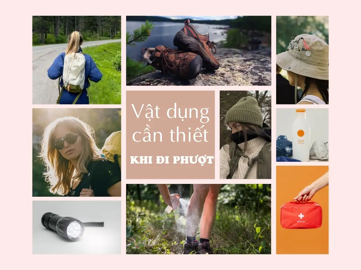 Vật dụng càn thiết khi đi phượt