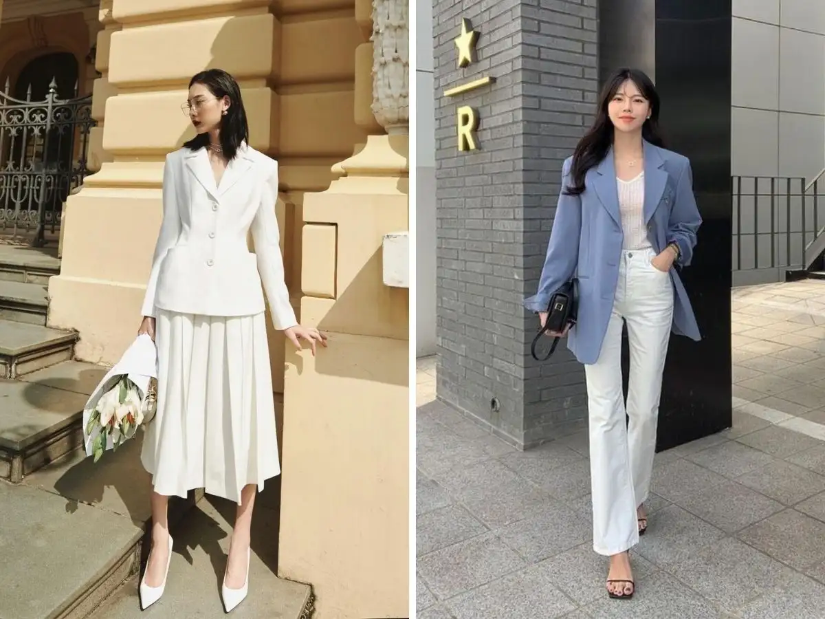 Một chiếc blazer giúp bạn dễ dàng tạo dựng phong cách thanh lịch