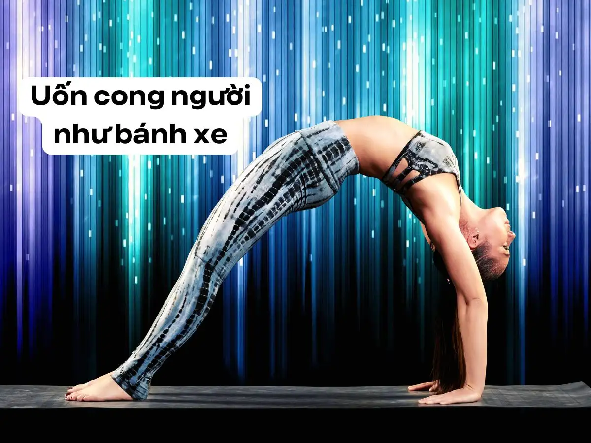 Hít hơi sâu trước khi uốn cong người