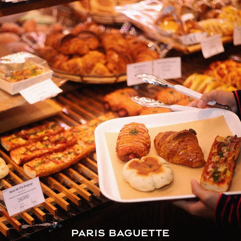 Quán bánh ngọt Paris Baguette