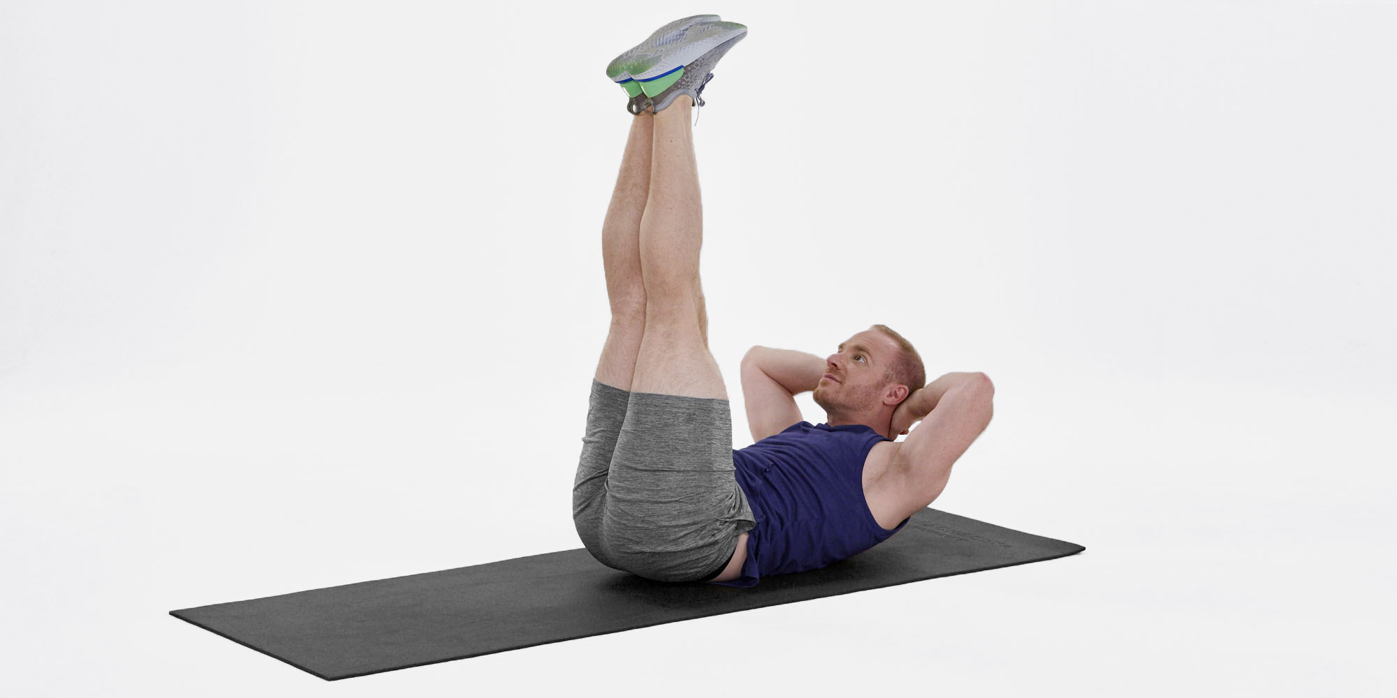 Vertical Leg Crunch giúp bạn sở hữu cơ bụng sáu múi