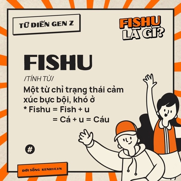 Fishu = Cáu (Nguồn: Kênh 14)