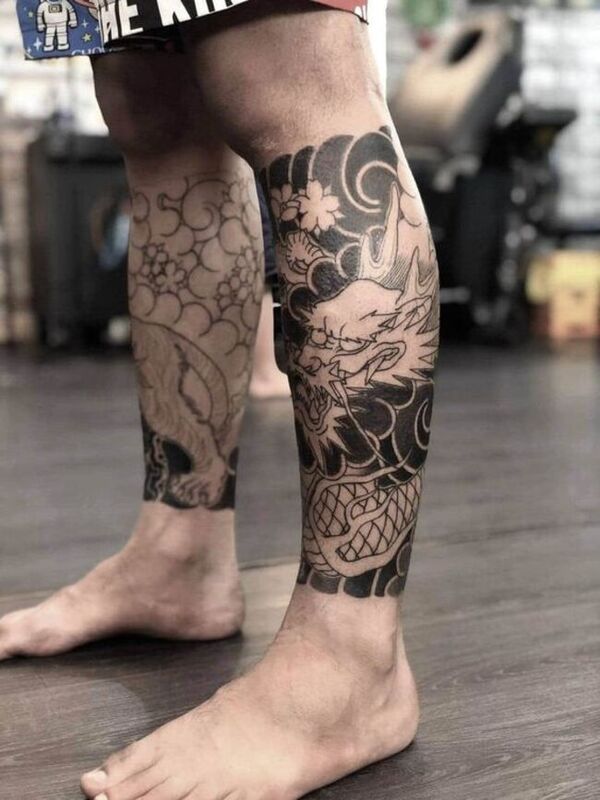 40 hình xăm ở chân siêu VIP cho nam giới  Tattoo leg for man  Tạp Chí Hình  Xăm