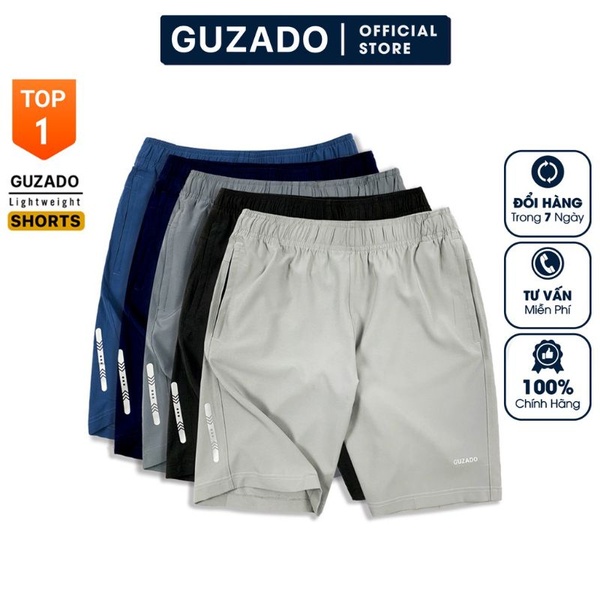 GUZADO - Thương hiệu có quần shorts thể thao nam bán chạy nhất Shopee