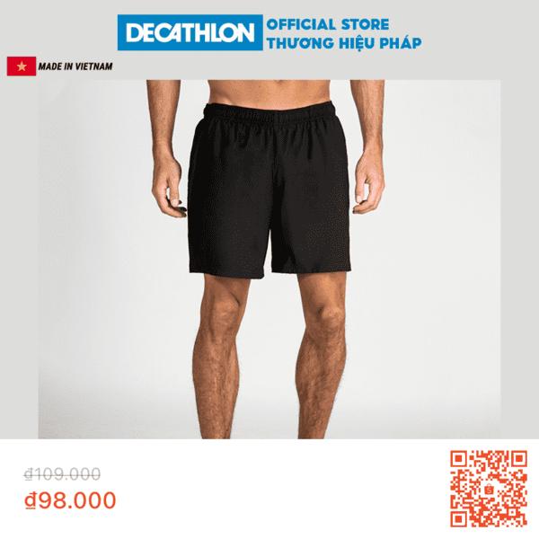 Short thể thao DOMYOS FST100 Decathlon. (Lưu ý: Quét mã QR xem sản phẩm)