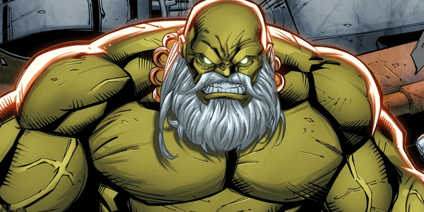 Tạo hình của Hulk khi về già