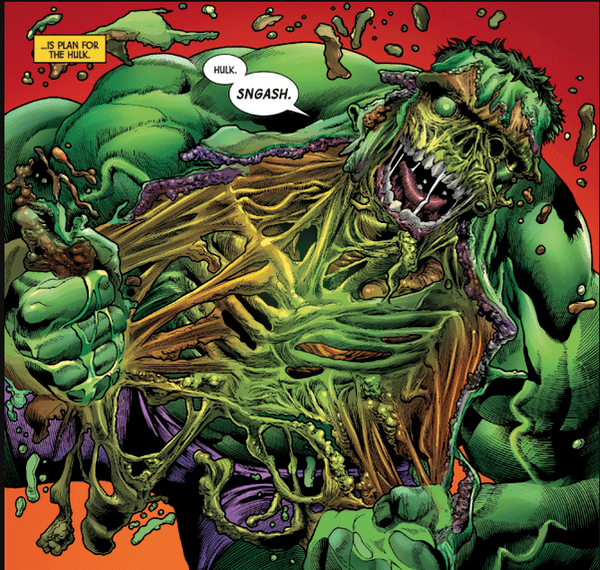 Hulk khi trở thành zombie vẫn có thể giữ nguyên được sức mạnh