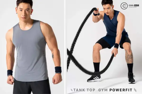 Áo ba lỗ tập gym Tanktop Gym Powerfit