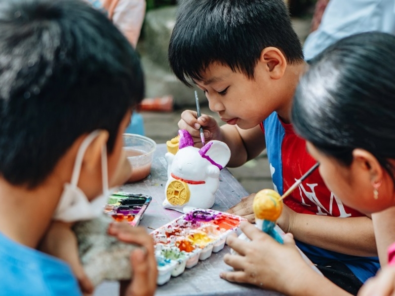 Tô tượng Hà Nội ở công viên Thủ Lệ