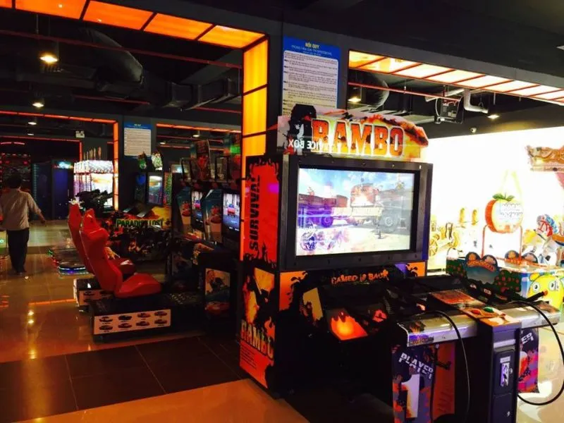 Tại Gamezone có nhiều hoạt động vui chơi khác ngoài bowling