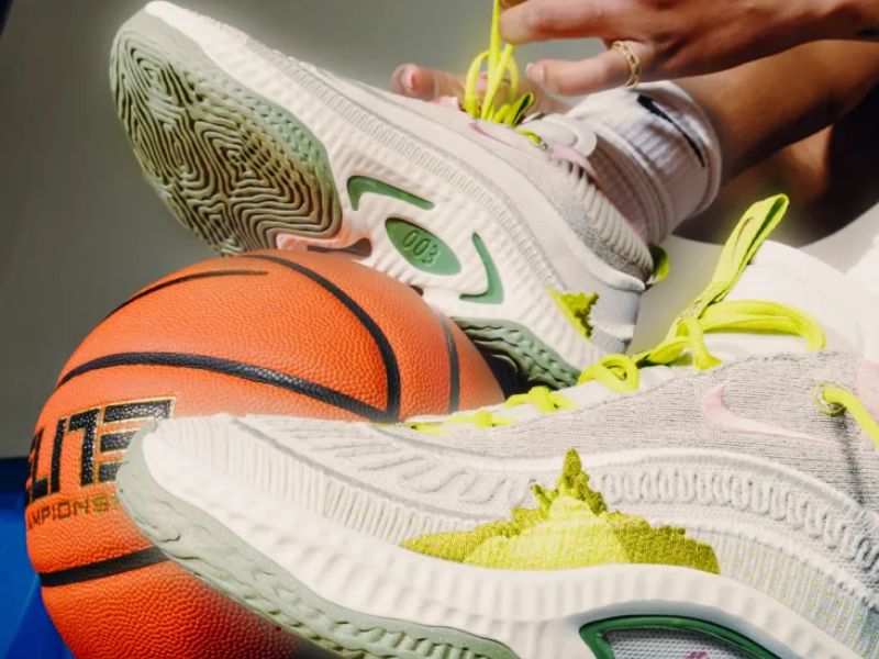 giày bóng rổ Nike sử dụng công nghệ đế Air tiên tiến và độc đáo
