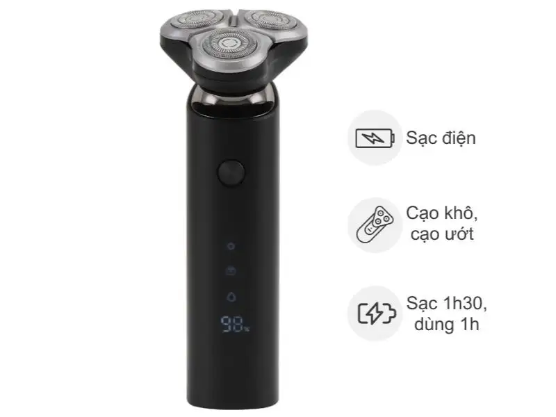 Chọn máy cạo râu Xiaomi theo tốc độ và thời gian sạc phù hợp với bản thân