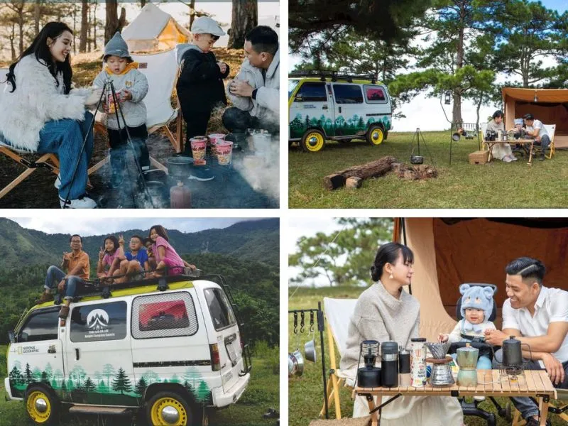 Thuê lều cắm trại Jungle Camping Events