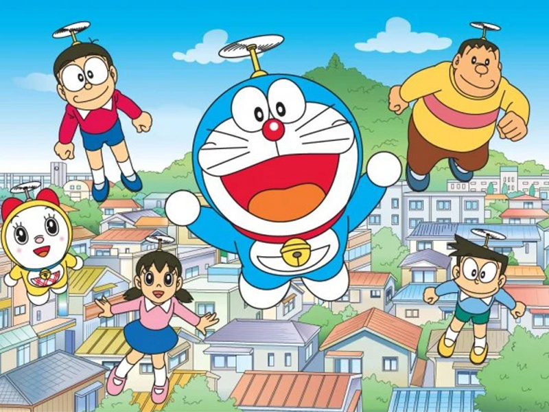 Truyện giành Chú mèo máy Doraemon