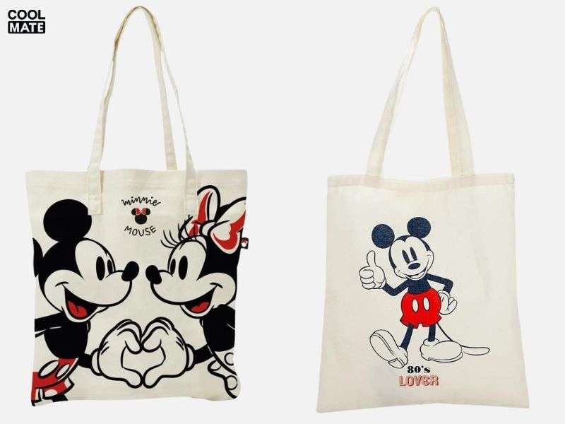 “Fan cứng” Disney không nên bỏ qua các mẫu in túi tote Hà Nội hình chuột Mickey