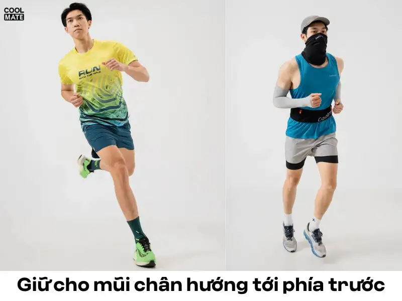 tư thế chạy bộ đúng cách