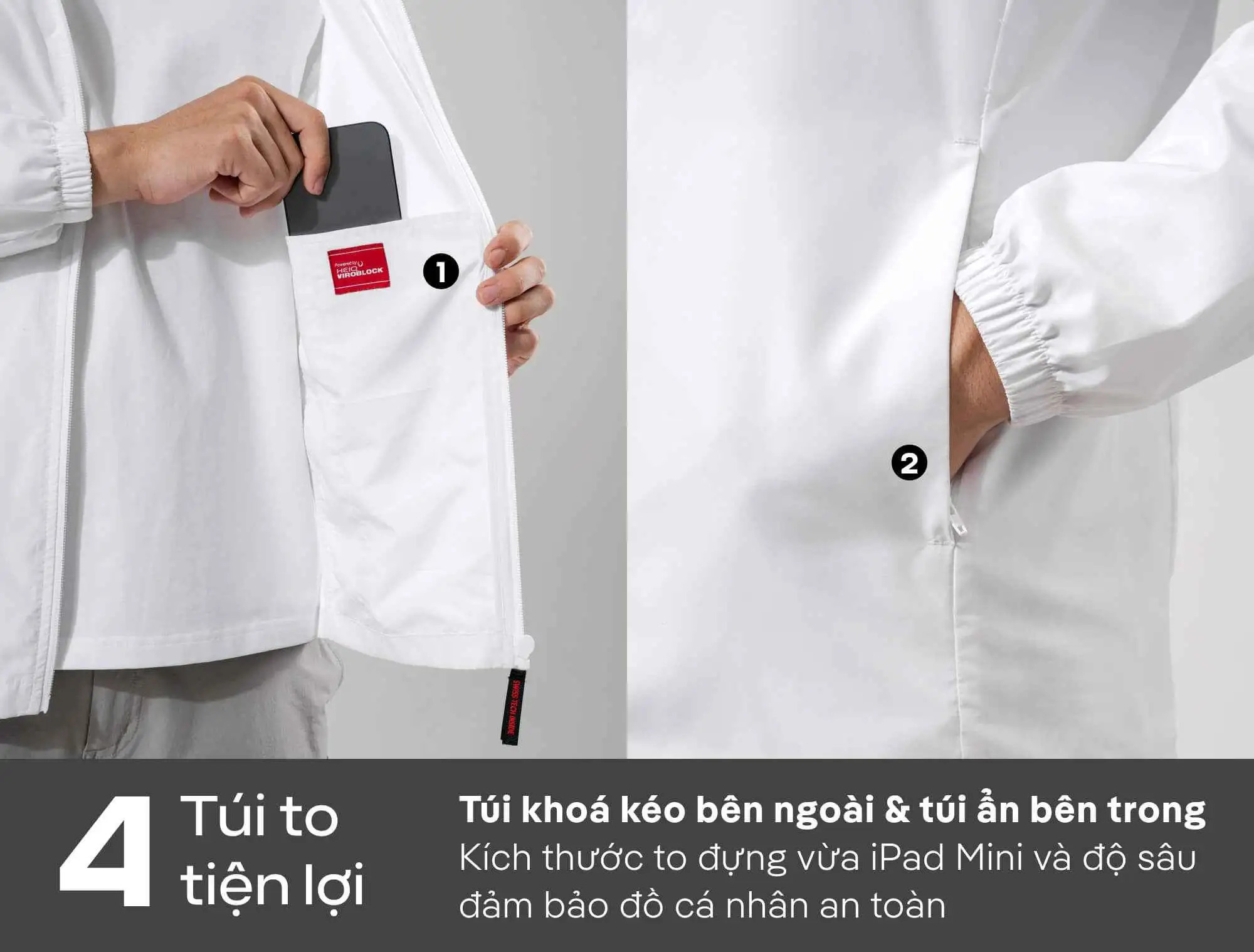 4 túi tiện lợi