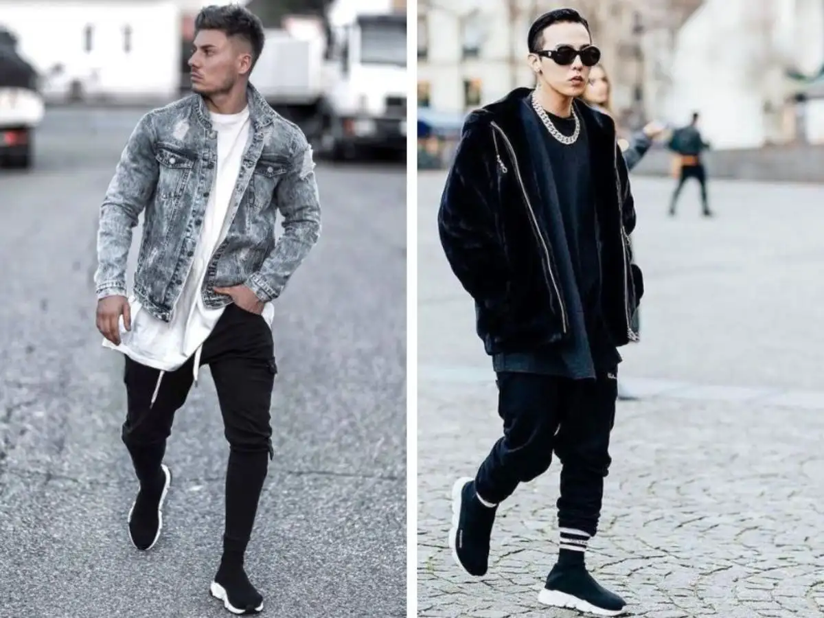 Phối Đồ Vời Giày Balenciaga Nam Cùng Áo Khoác