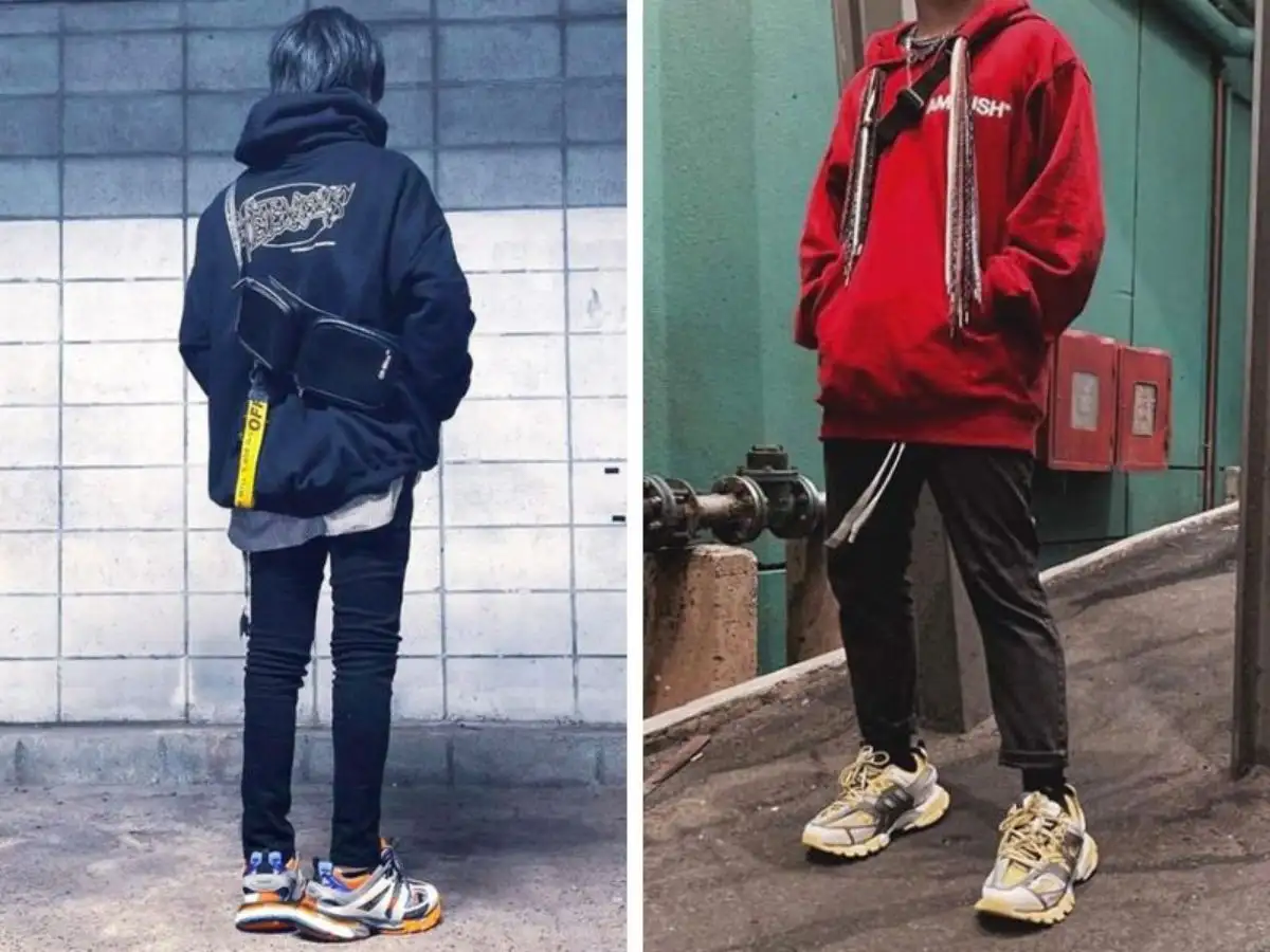 Phối Đồ Vời Giày Balenciaga Nam Cùng Quần Jogger