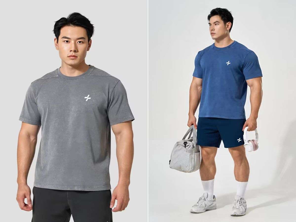 Áo Thun Gym Cotton Oversized là lựa chọn lý tưởng cho những gymer