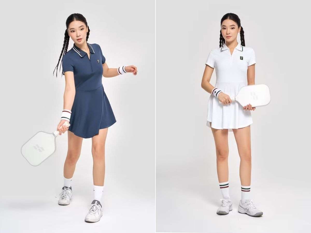 Váy Polo Pickleball Dink Shot là lựa chọn mang đến vẻ ngoài chỉn chu và chuyên nghiệp