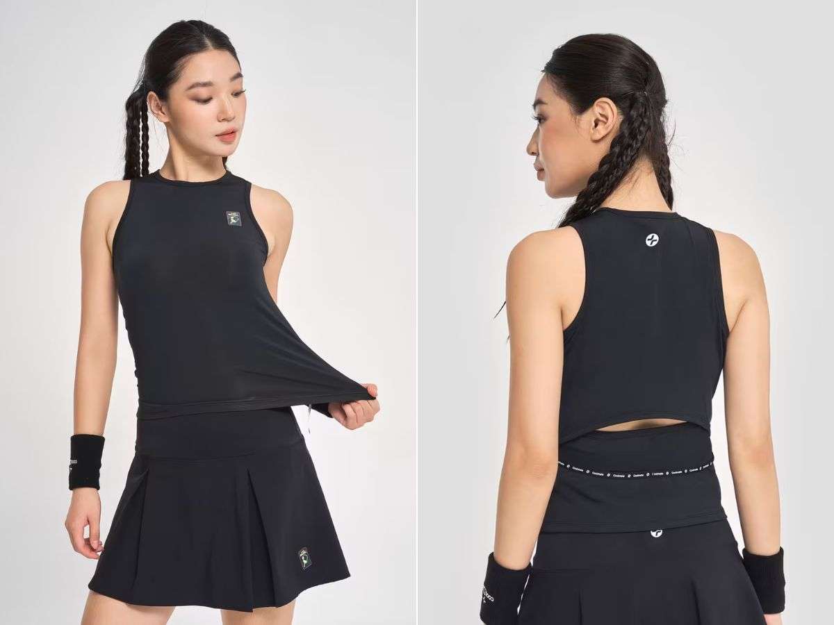 Áo Tanktop nữ Pickleball Smash Shot là mảnh ghép hoàn hảo cho mọi set đồ thi đấu