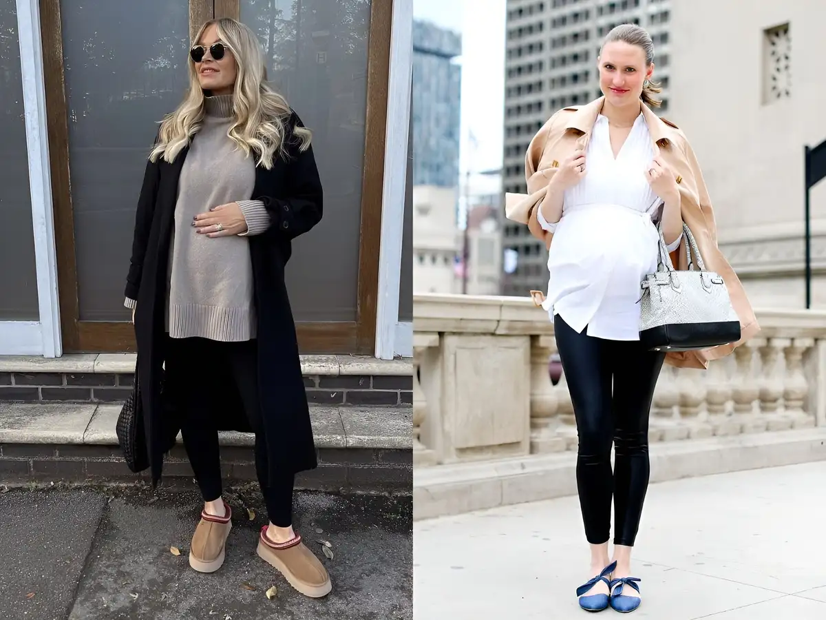 Quần legging bầu có an toàn không?