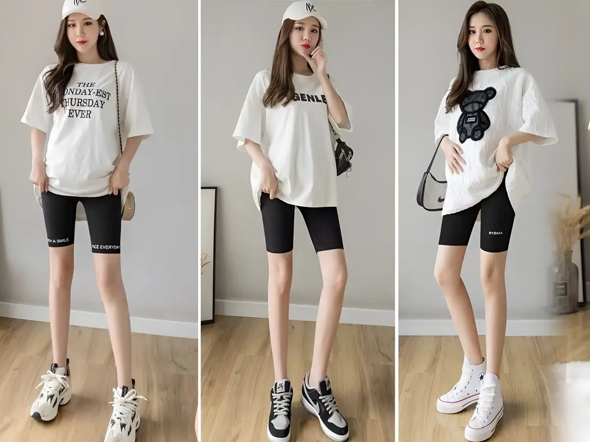 Quần legging dễ phối đồ, tiết kiệm thời gian nghĩ mặc gì mỗi ngày