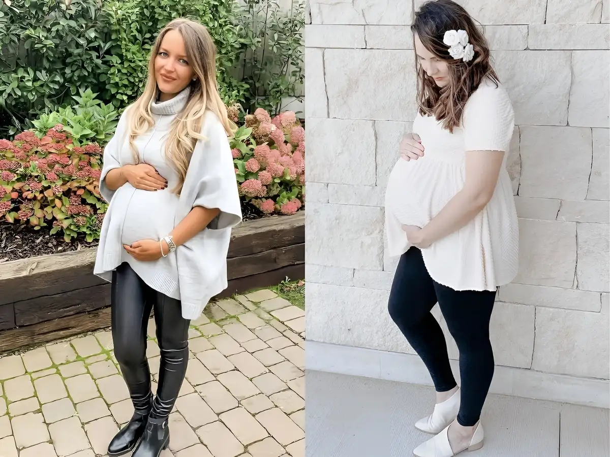 Các kiểu áo dáng suông khác phối cùng quần legging