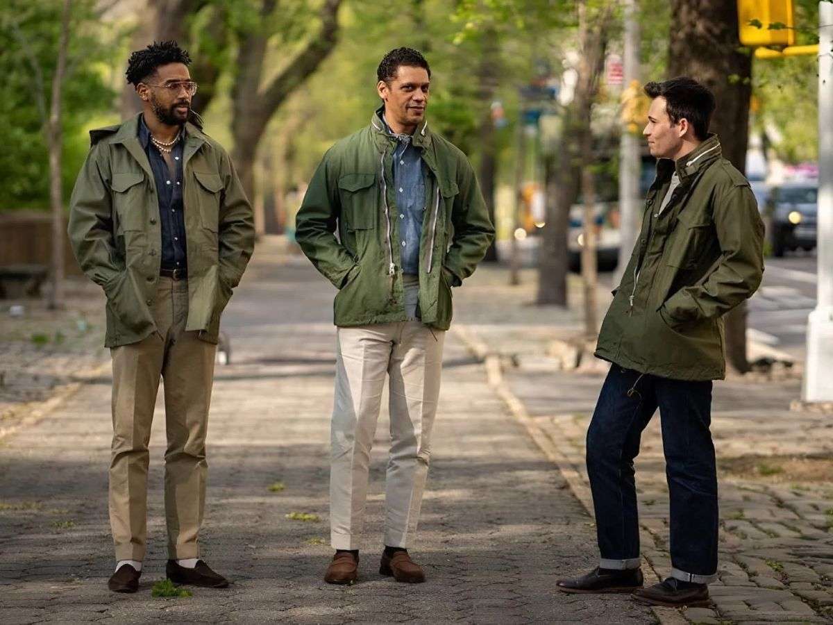 Áo khoác kaki Field Jacket nam tính và tiện lợi