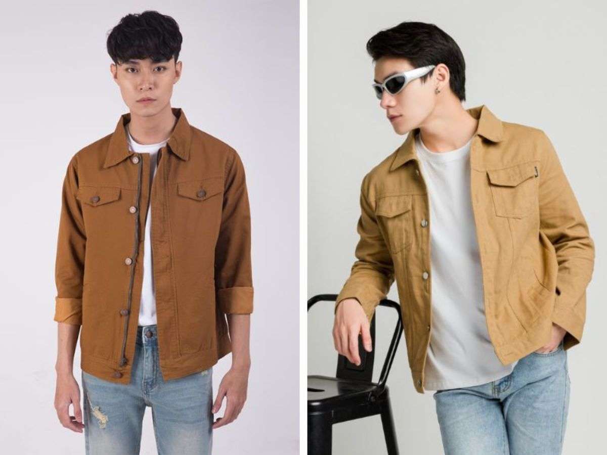 Chọn áo khoác kaki phù hợp giúp bạn thoải mái và tự tin khi mặc