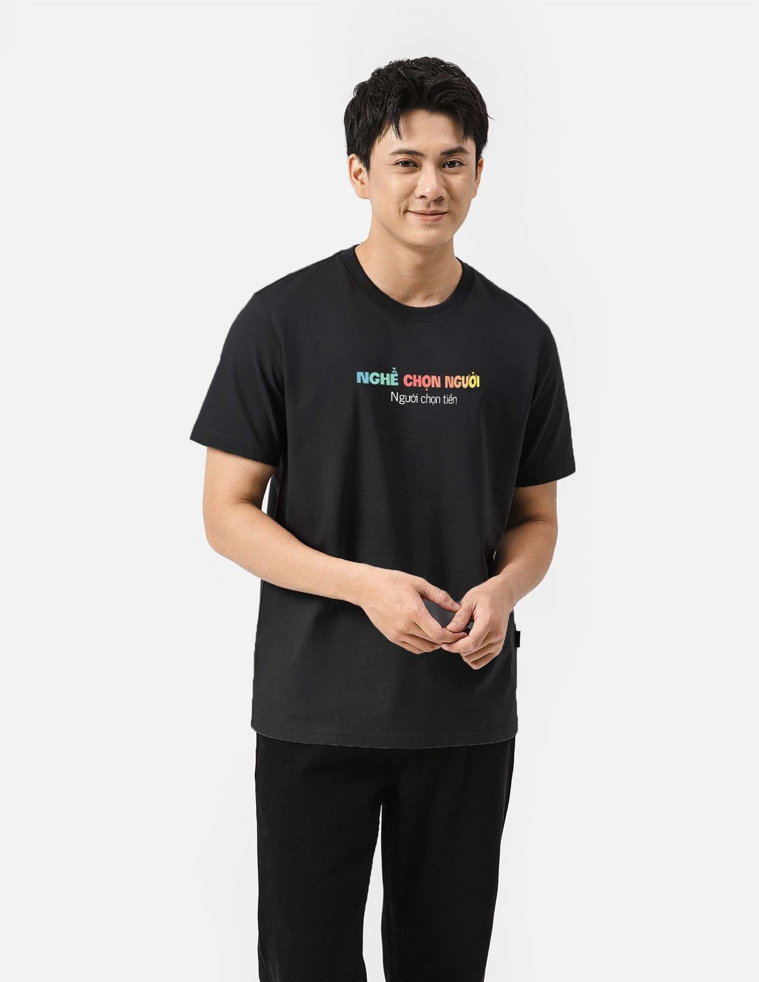 Áo thun Cotton 220gsm Regular Nghề chọn người, Người chọn tiền