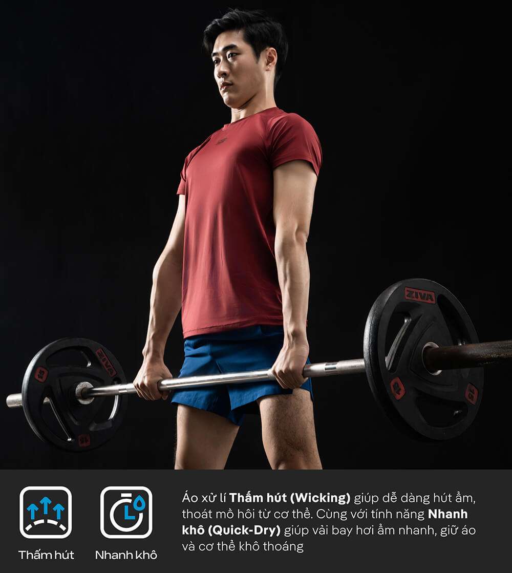 Áo Thun Gym Powerfit - Tối Ưu Sức Mạnh, Thoải Mái Tột Cùng