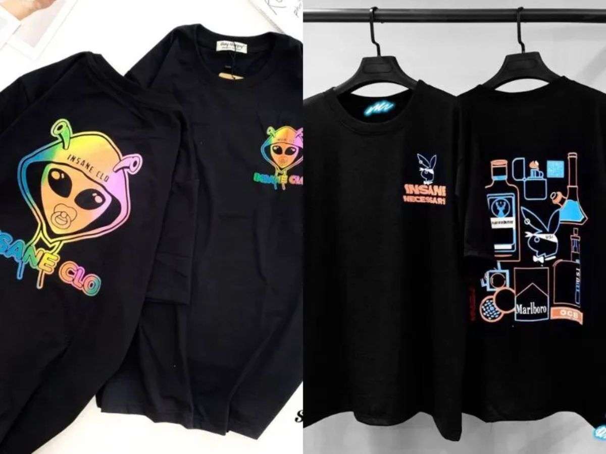 Áo thun local brand INSANE tinh nghịch, đáng yêu và trẻ trung