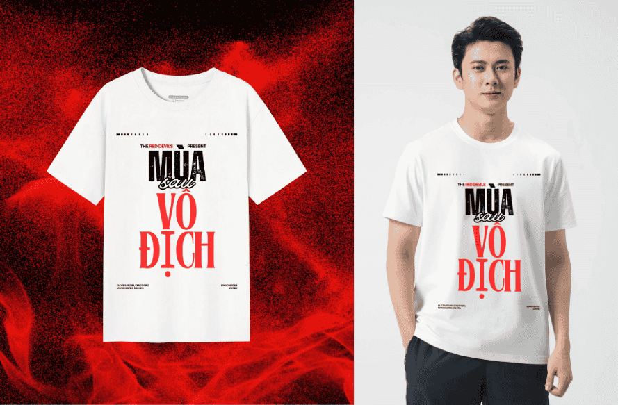 Áo Thun Nam Viet Devils - Mùa Sau Vô Địch