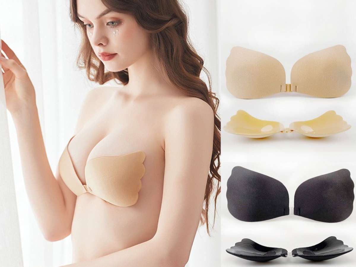 Cách mặc áo bra cánh tiên đơn giản