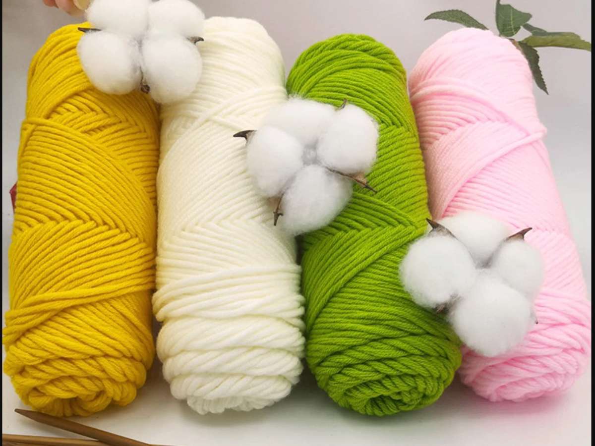 Một vài chất liệu để móc áo bra len mà bạn nên tham khảo 