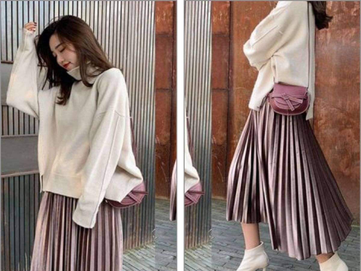 Sự kết hợp trông nữ tính và lãng mạn