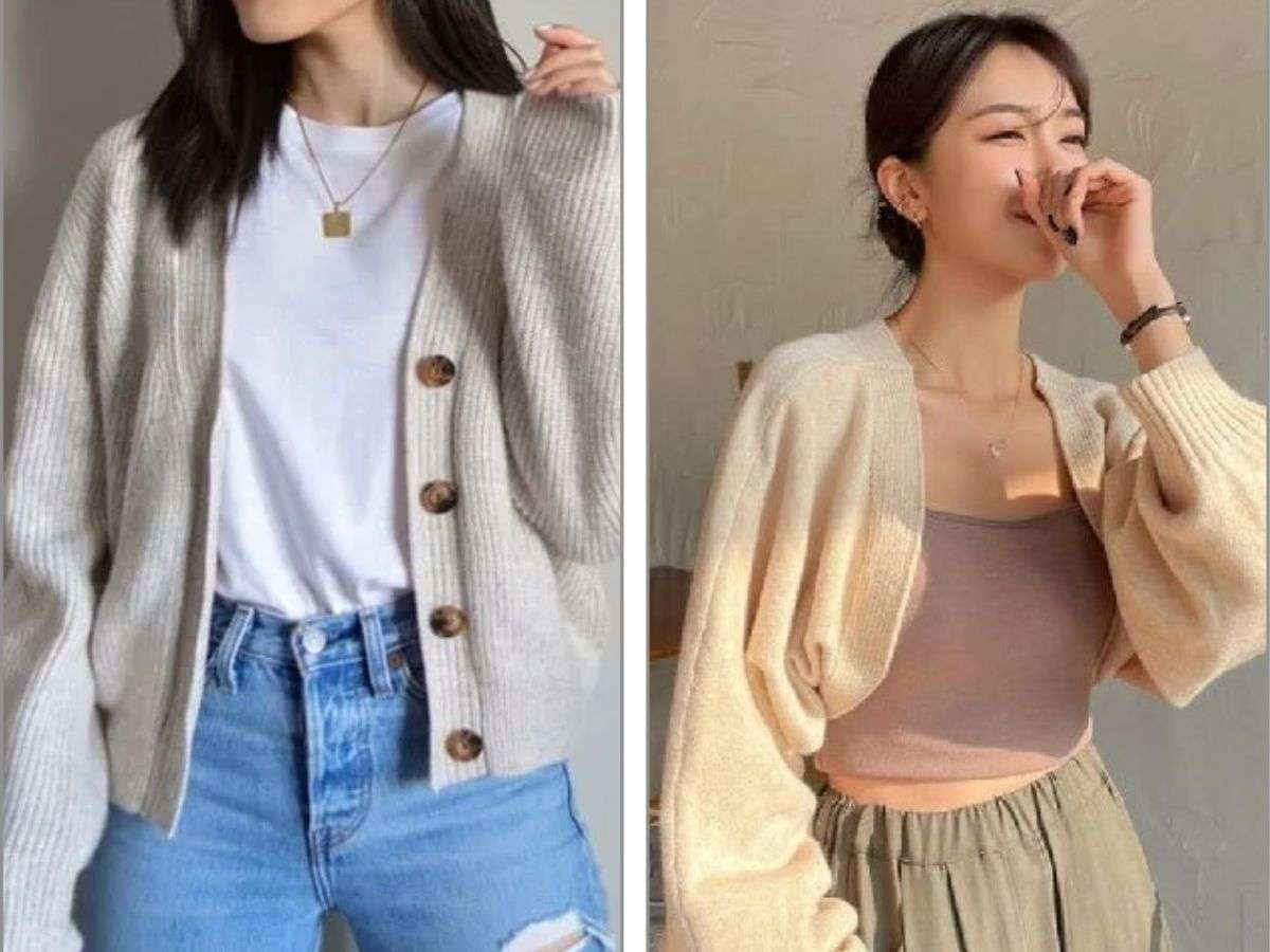 Sự kết hợp tạo ra vẻ gợi cảm nhẹ nhàng